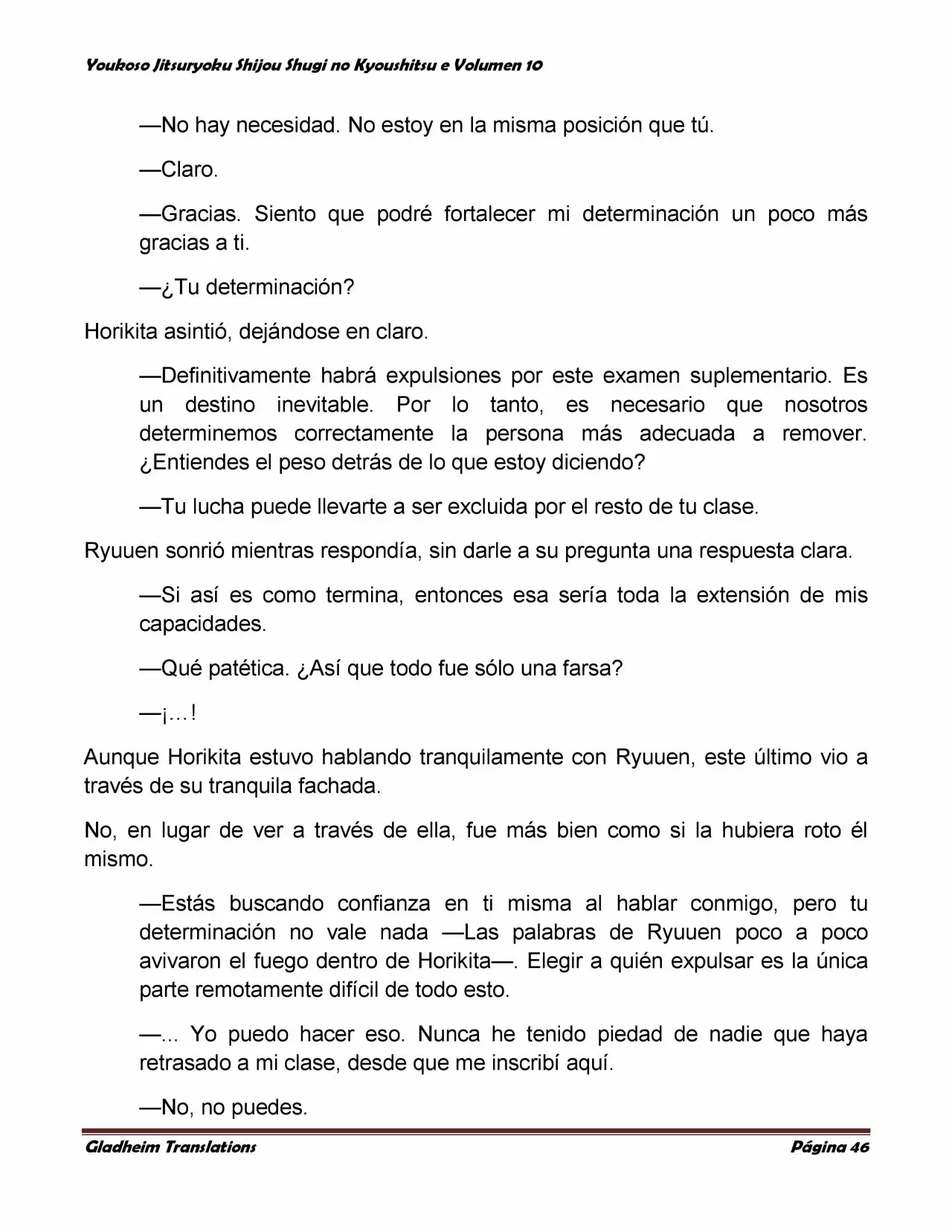 Página 46 del Manga