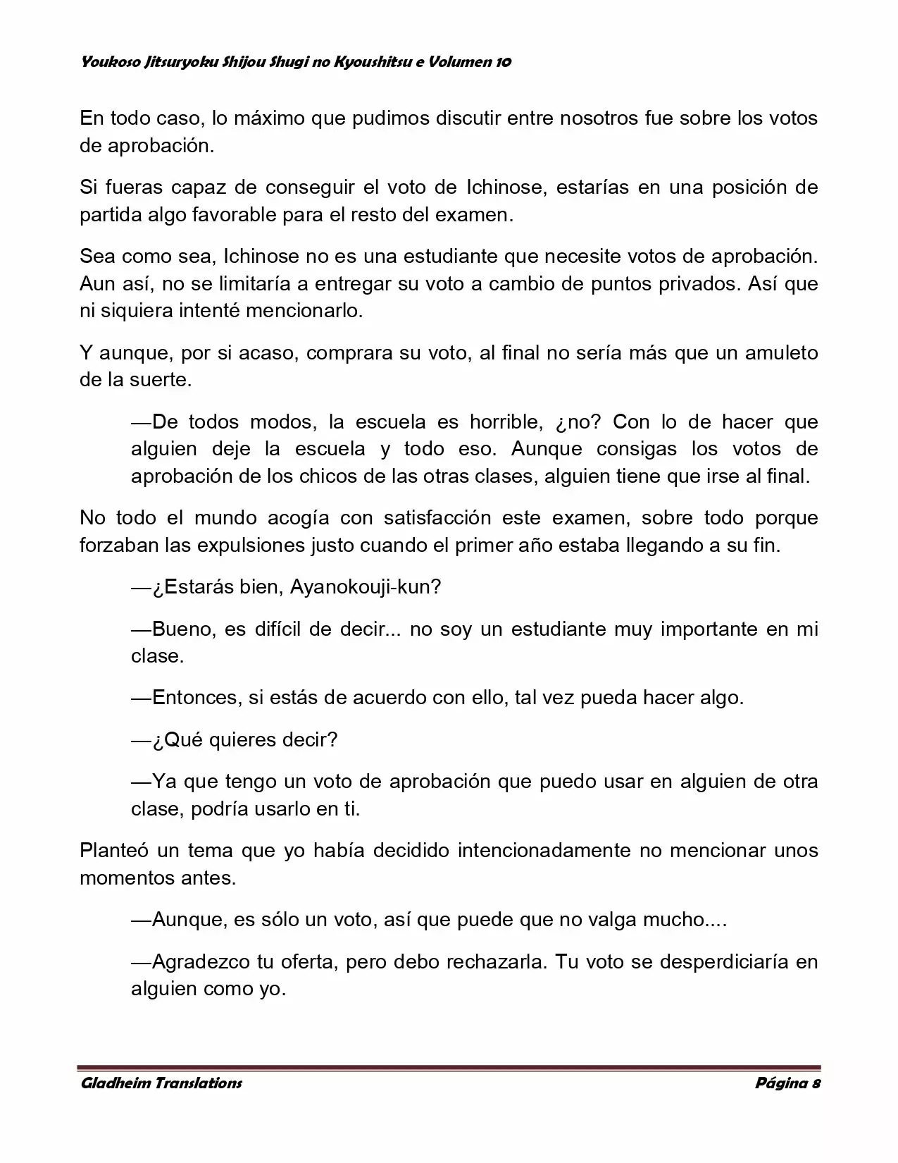 Página 8 del Manga