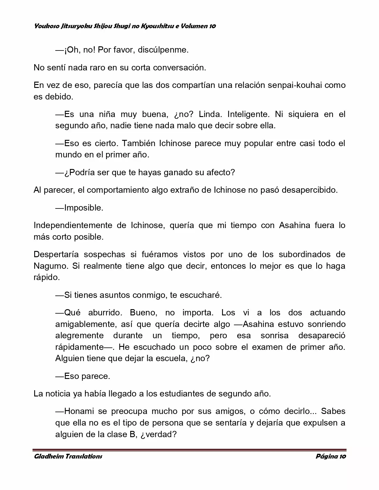 Página 10 del Manga