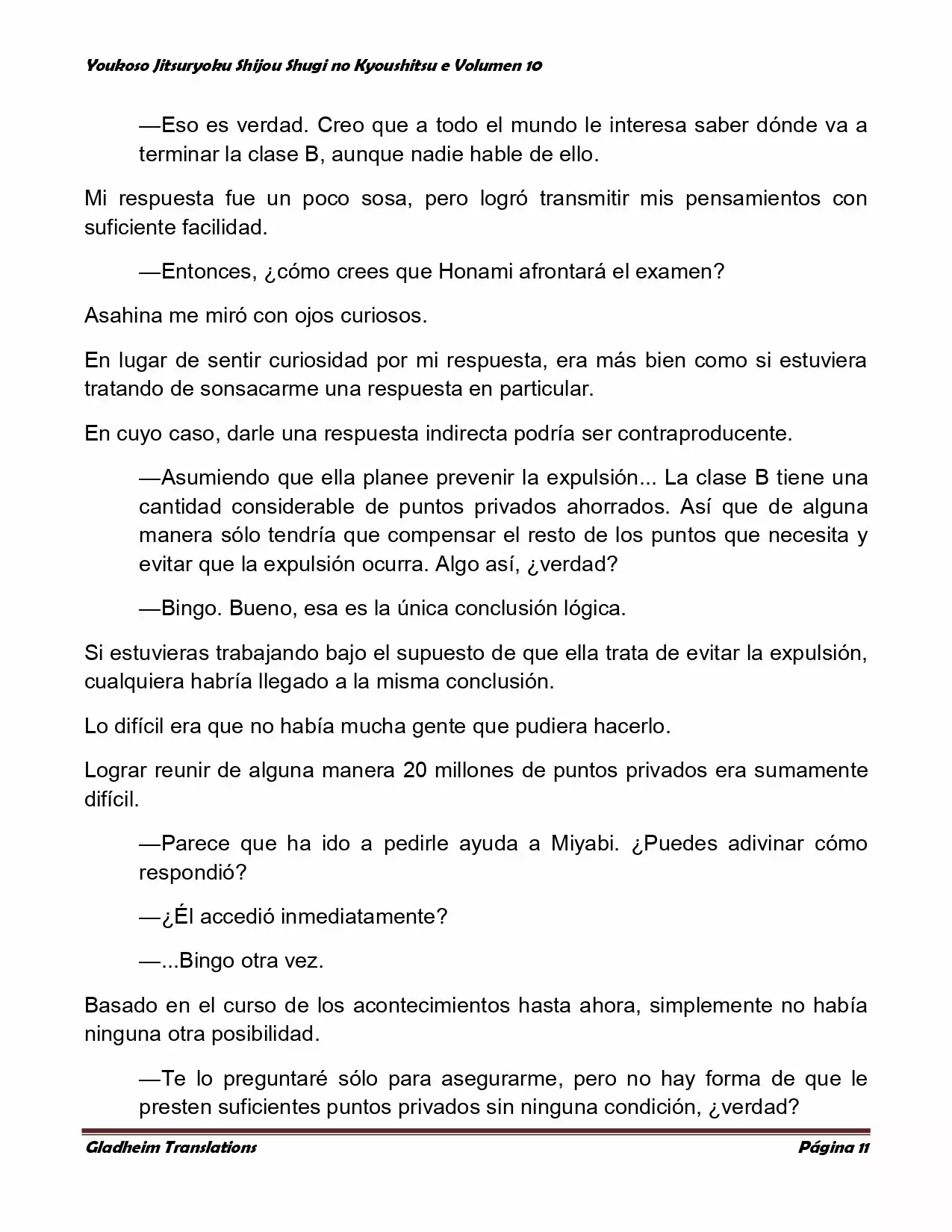 Página 11 del Manga