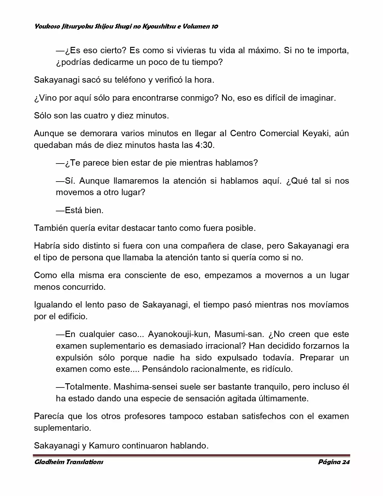 Página 24 del Manga