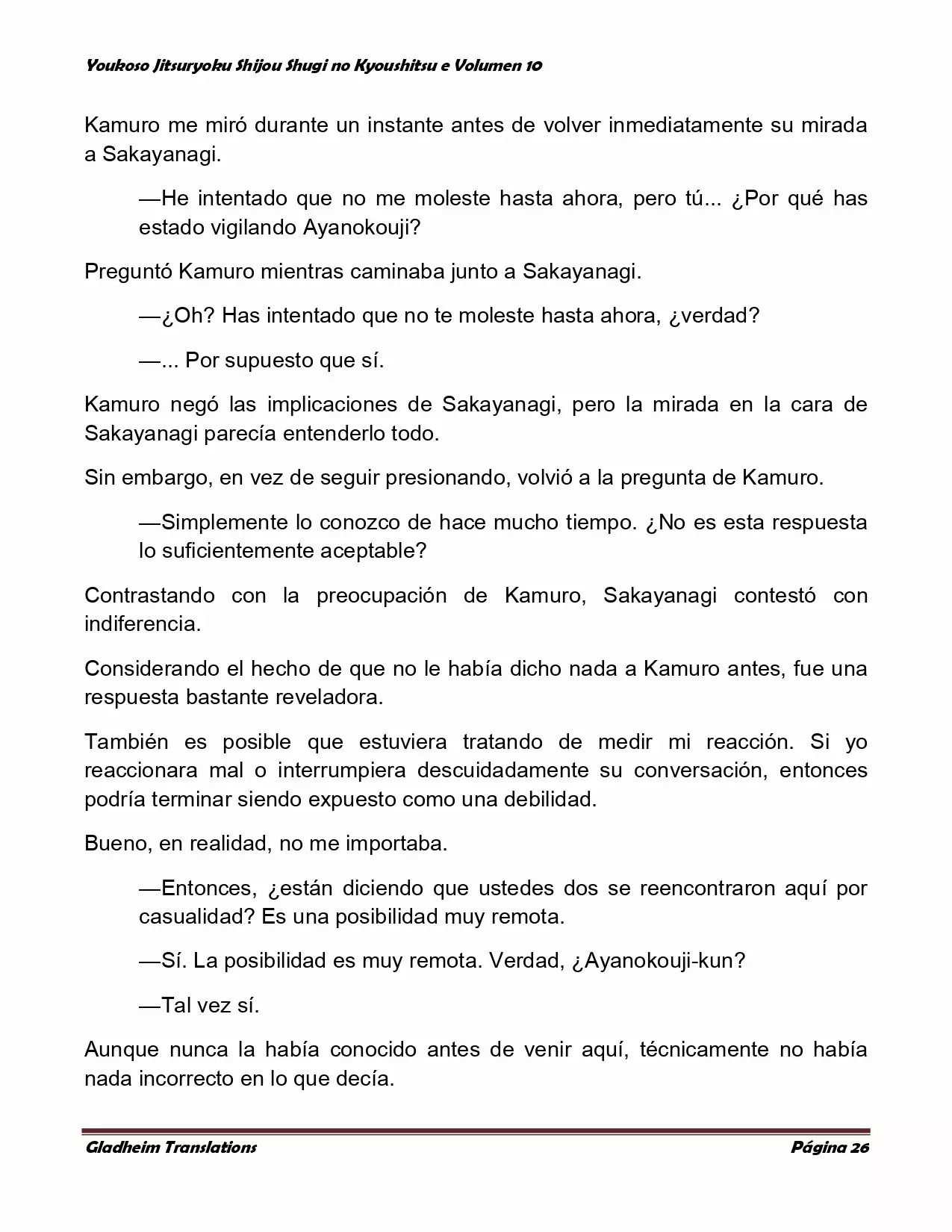 Página 26 del Manga