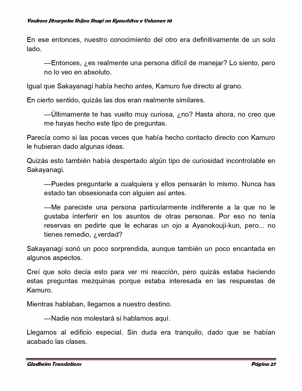 Página 27 del Manga