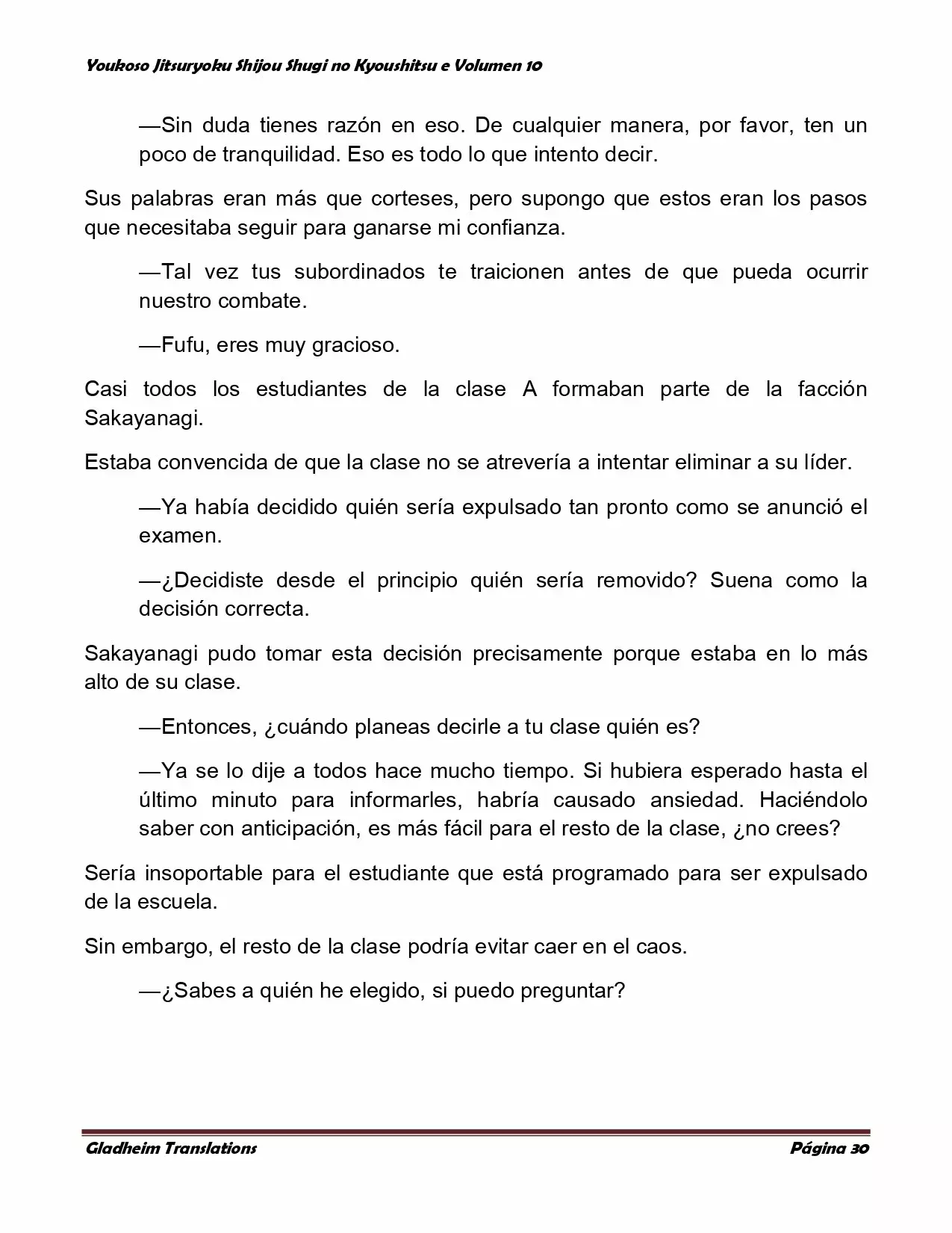 Página 30 del Manga