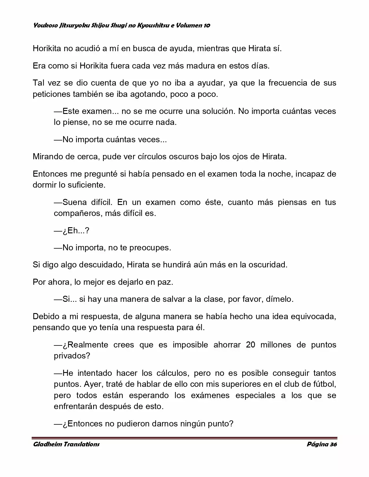 Página 36 del Manga