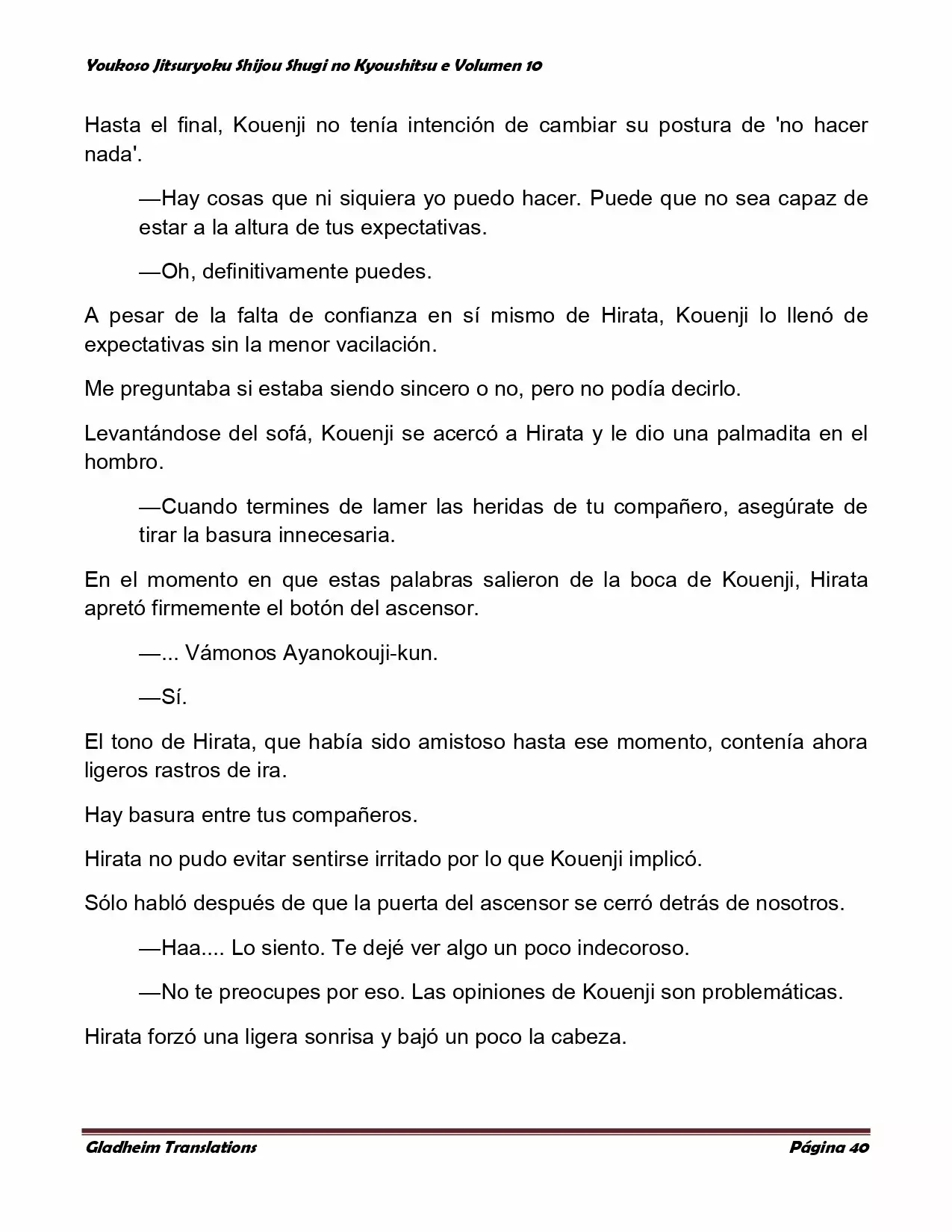 Página 40 del Manga