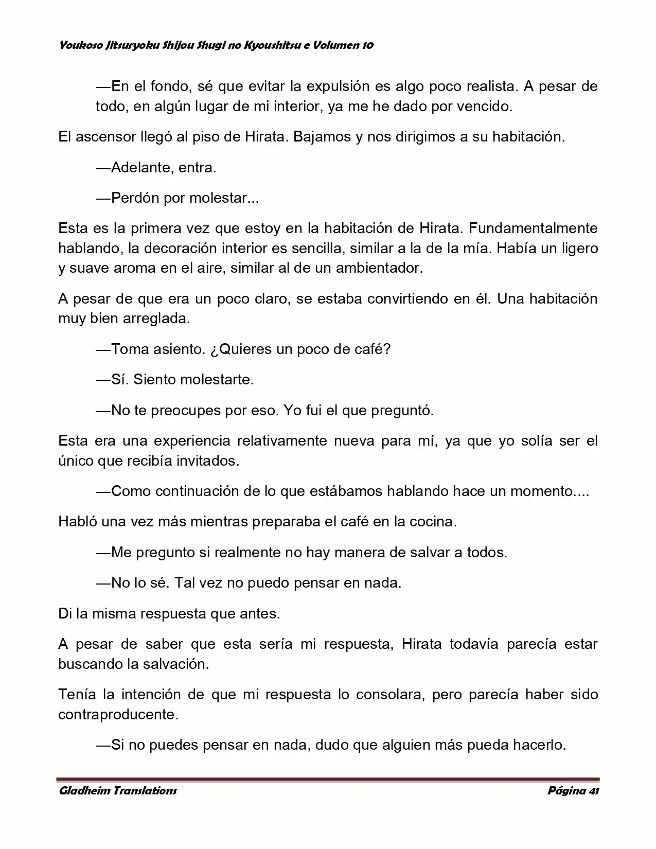 Página 41 del Manga