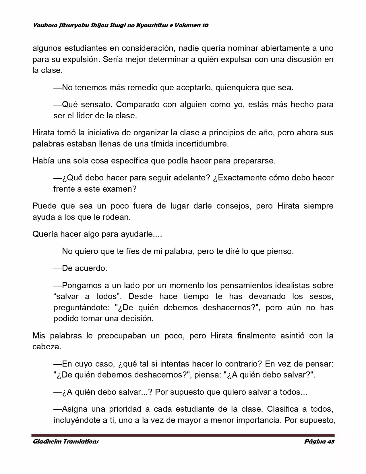 Página 43 del Manga