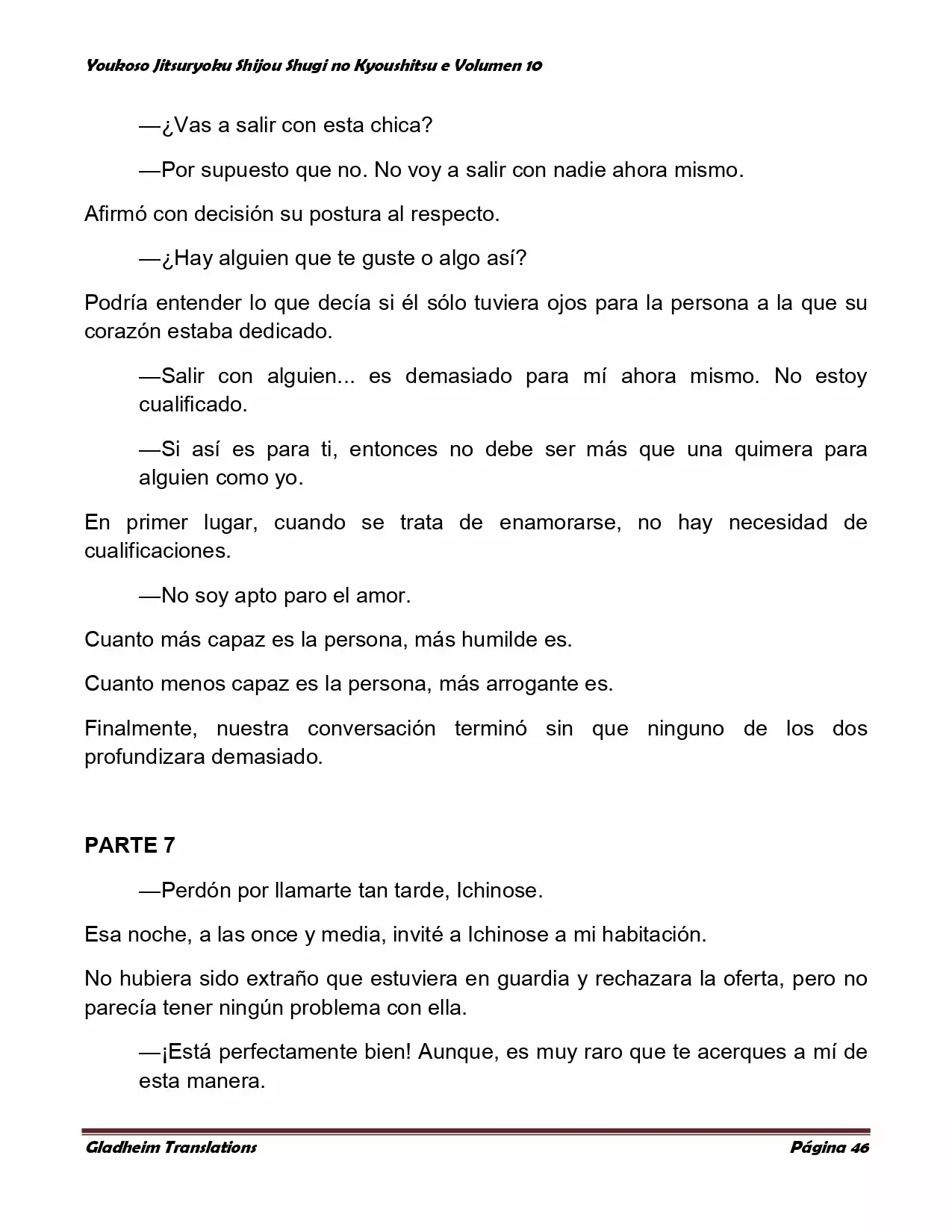 Página 46 del Manga