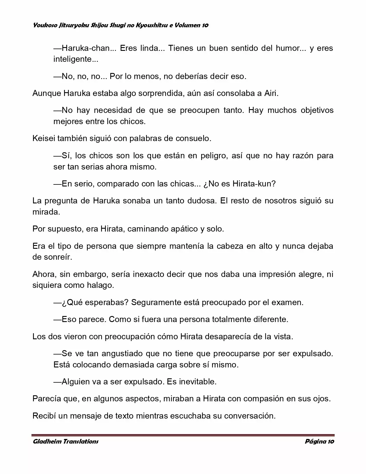 Página 10 del Manga