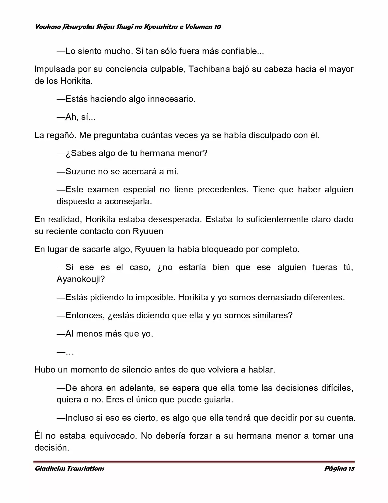 Página 13 del Manga