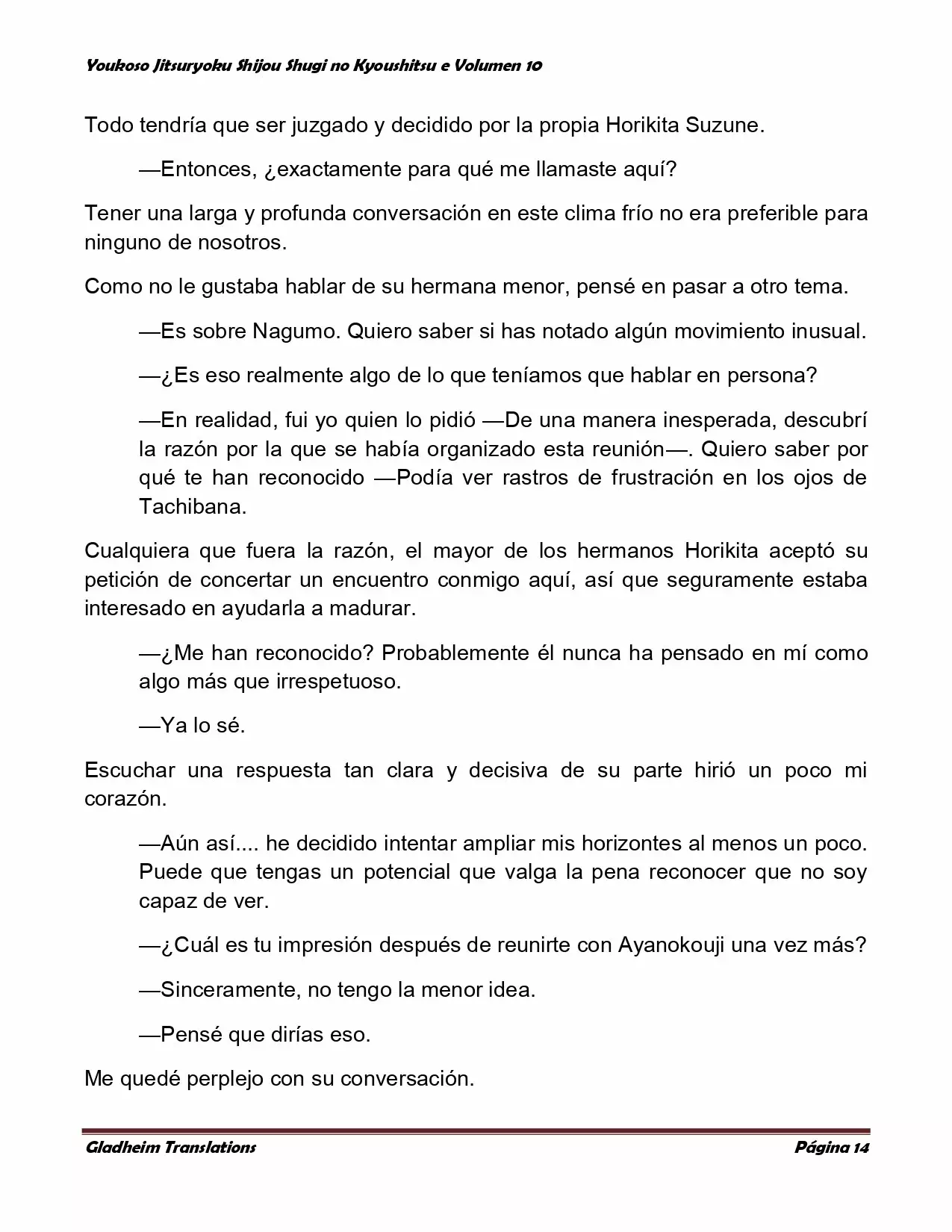 Página 14 del Manga