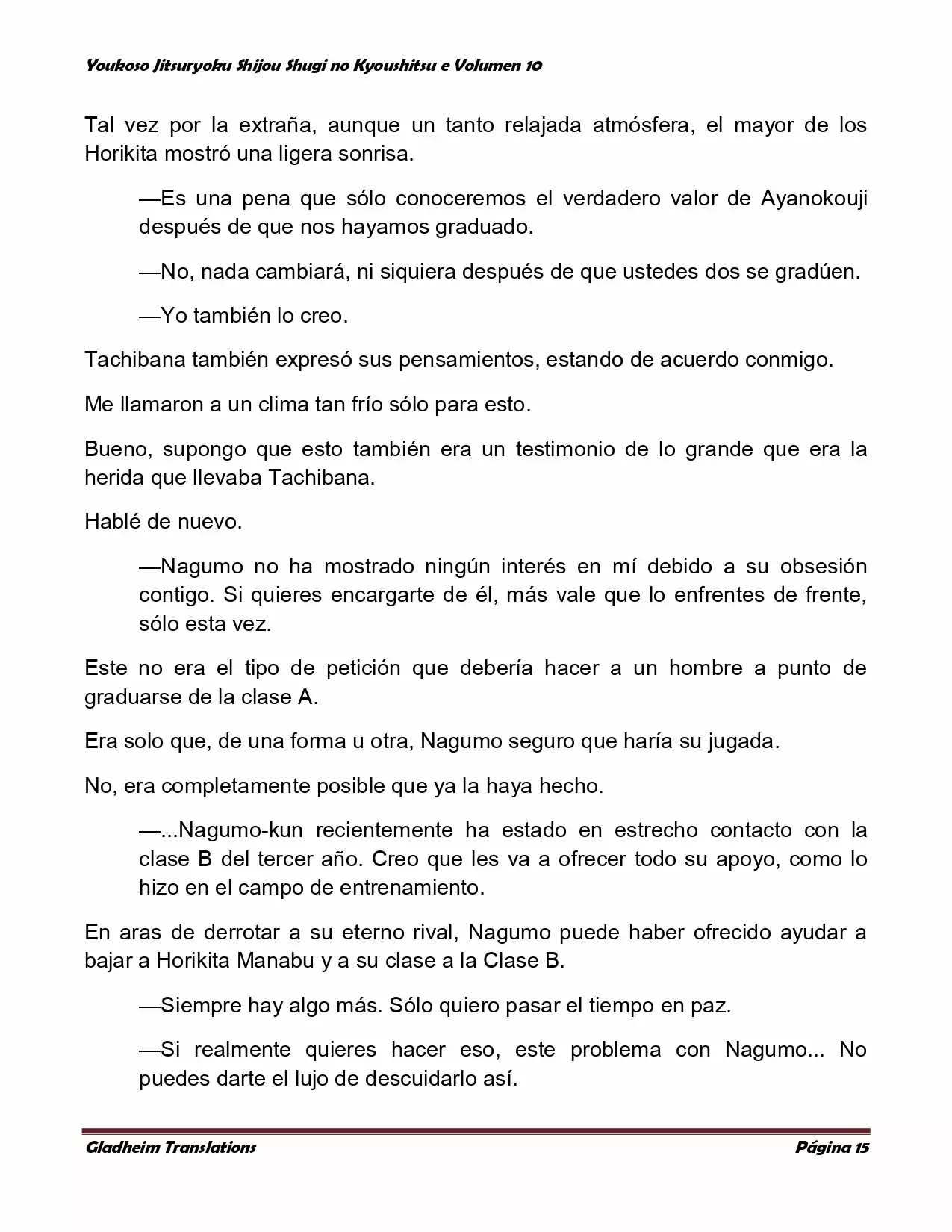 Página 15 del Manga