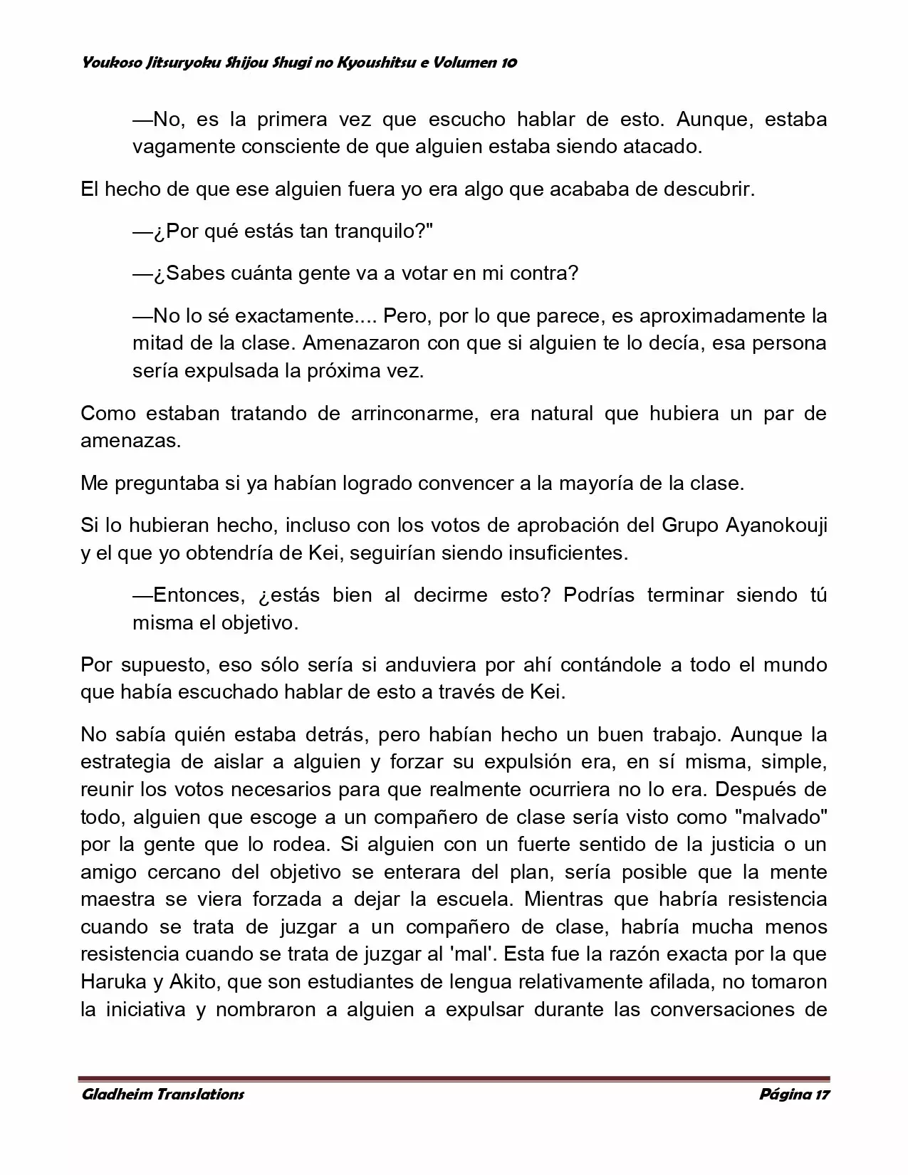 Página 17 del Manga