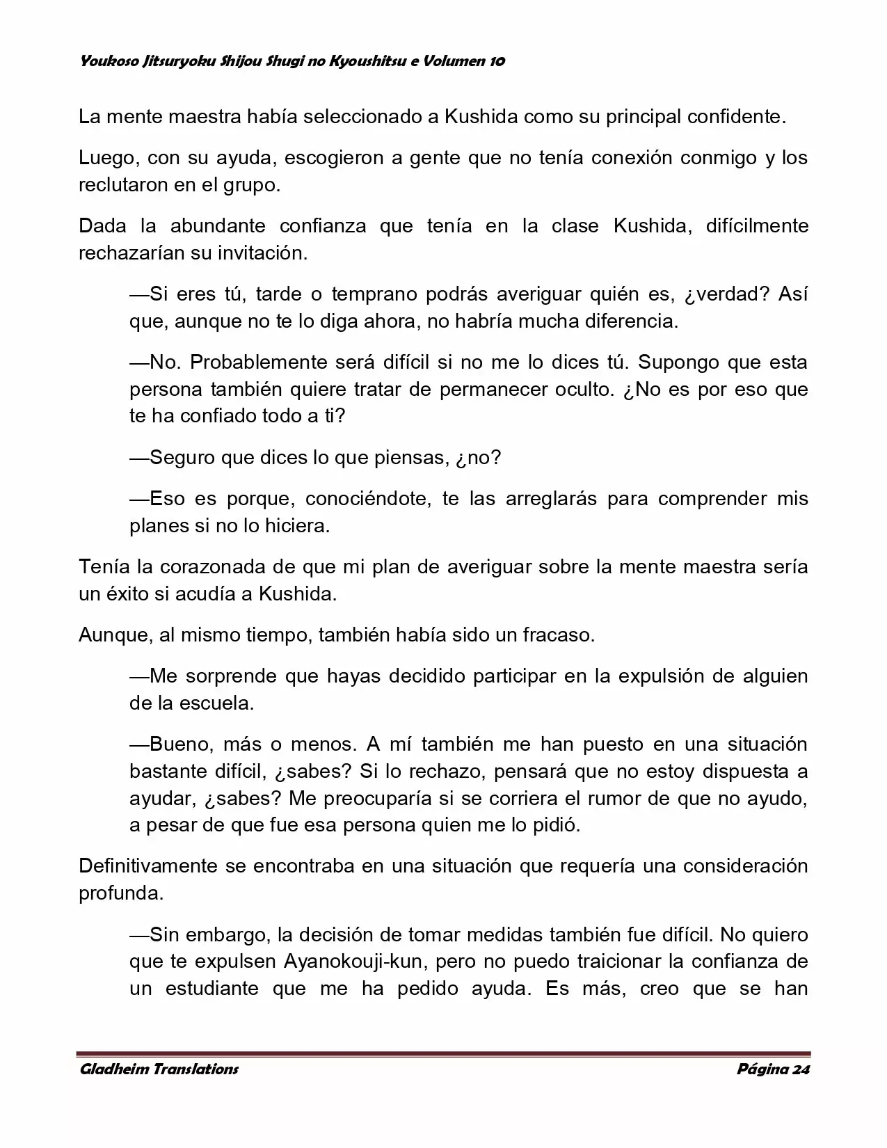 Página 24 del Manga