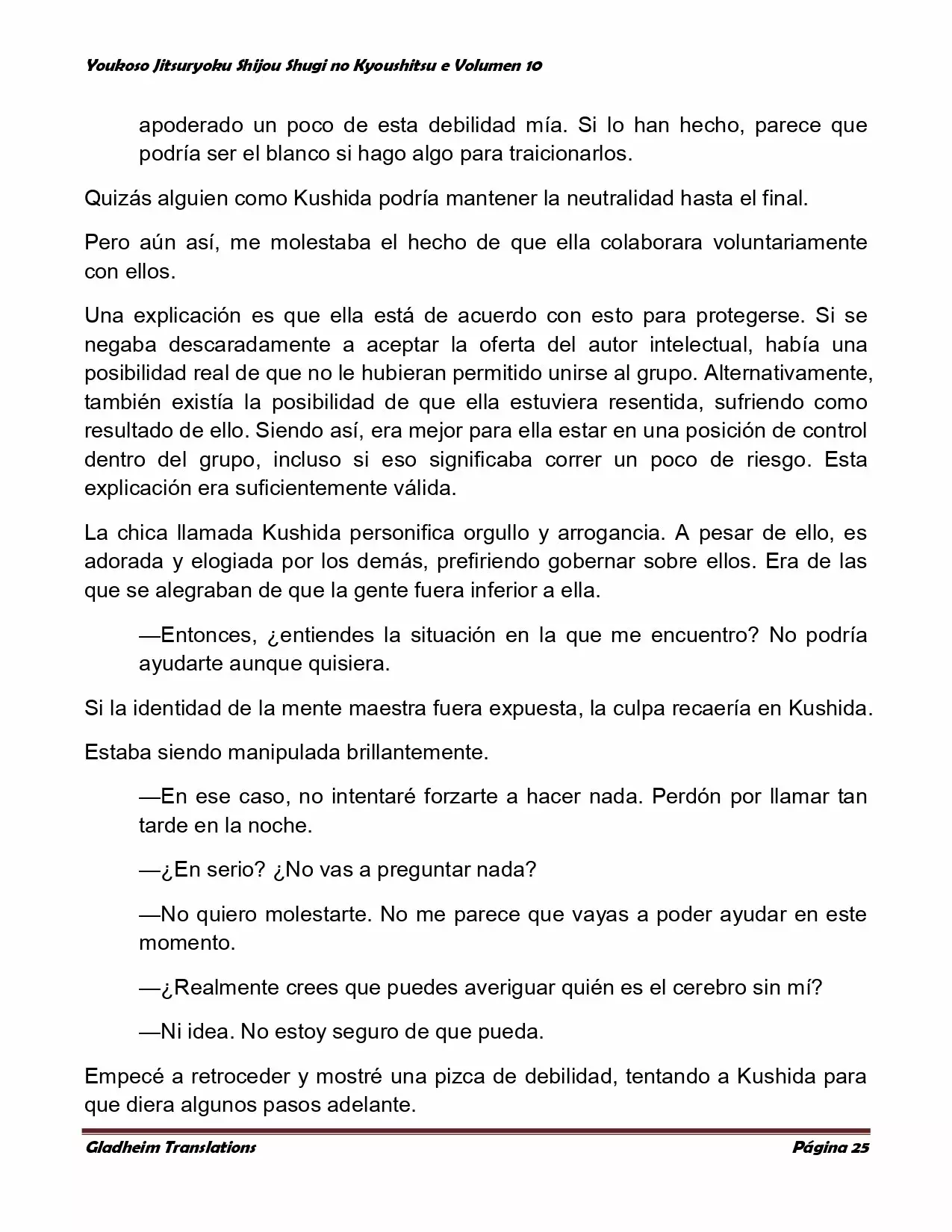 Página 25 del Manga