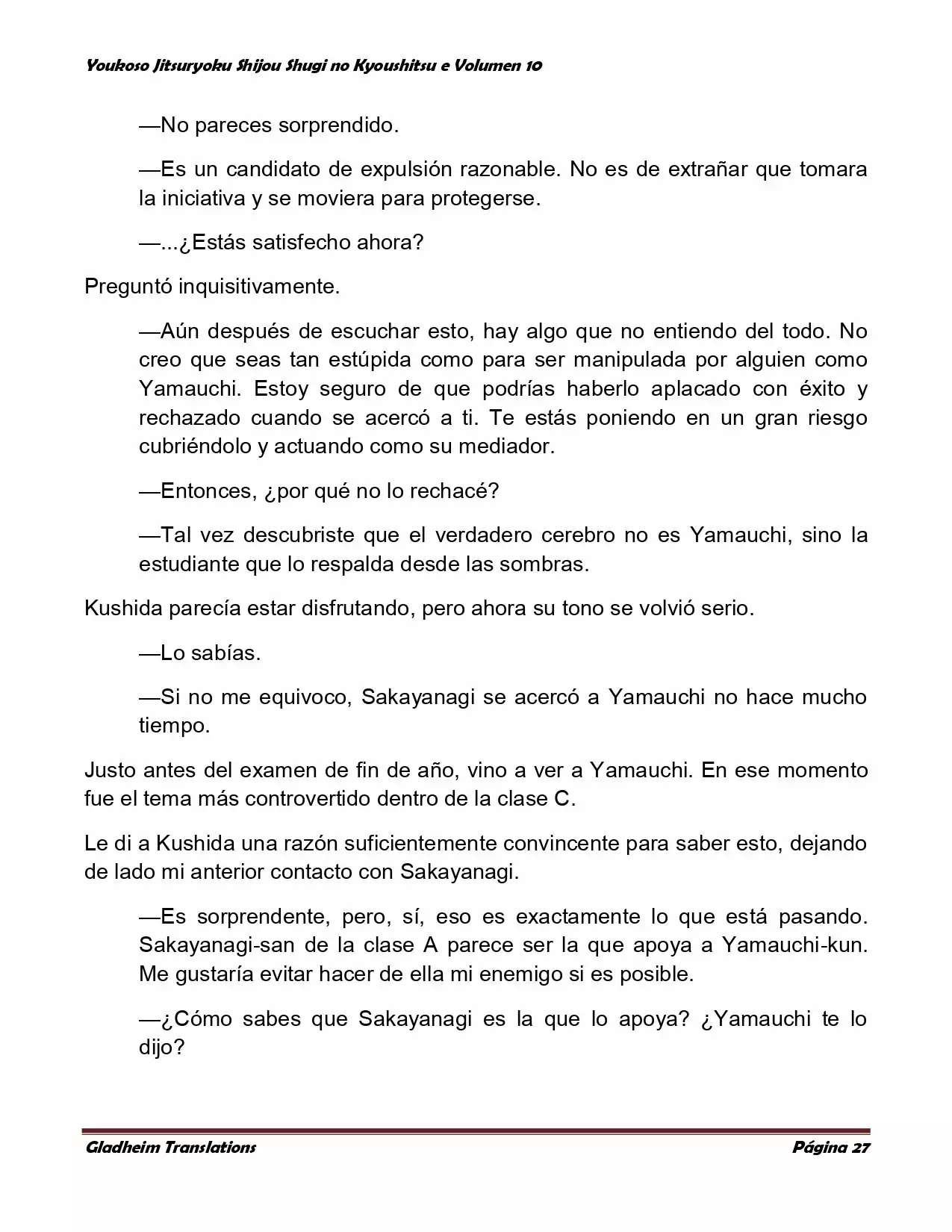 Página 27 del Manga