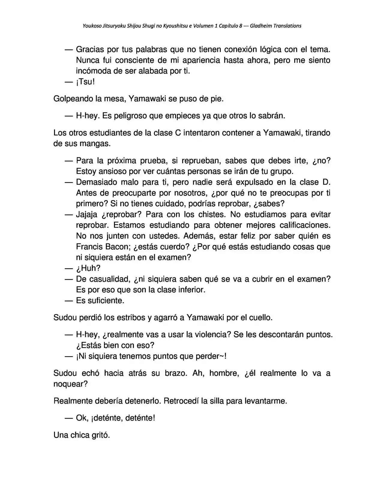 Página 20 del Manga