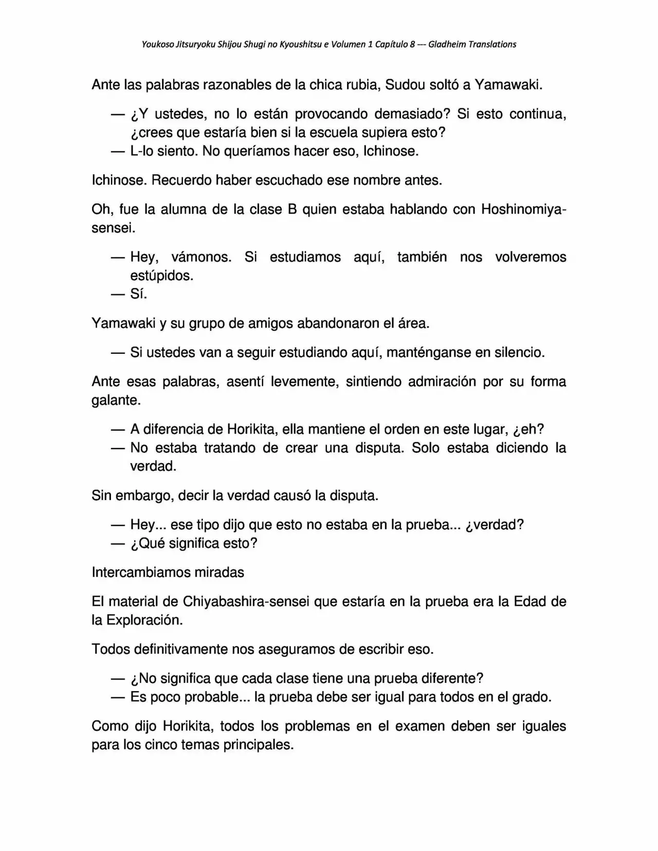 Página 23 del Manga