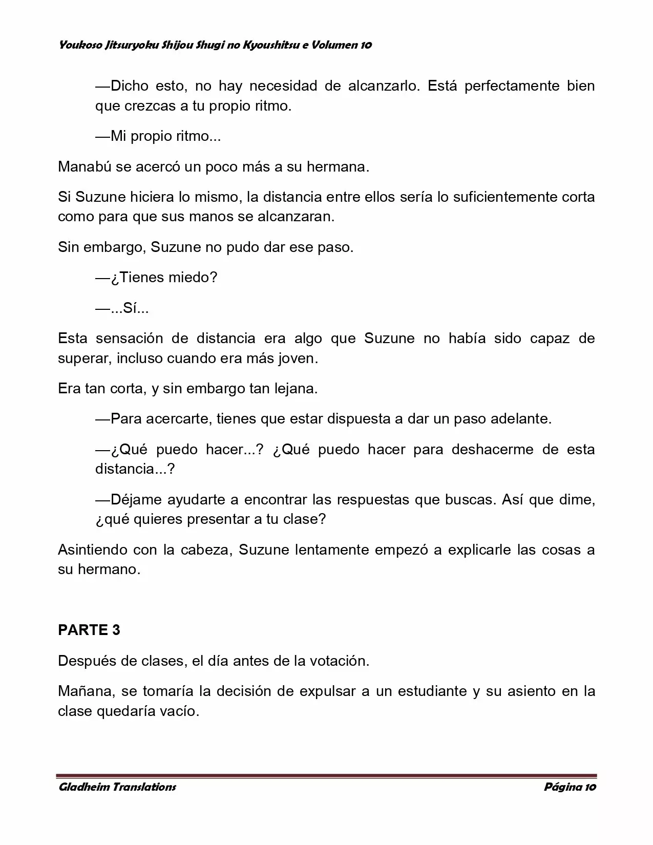 Página 10 del Manga