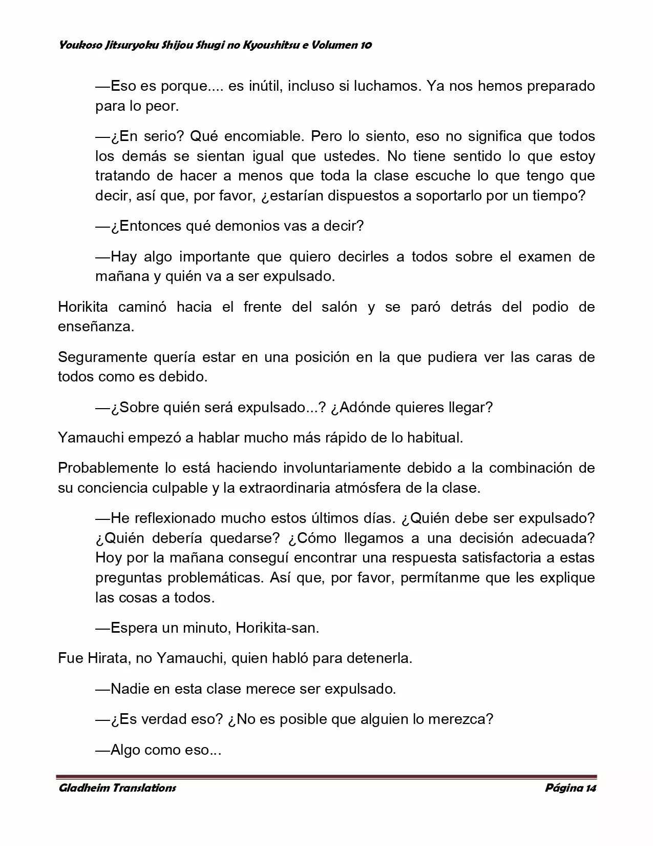 Página 14 del Manga