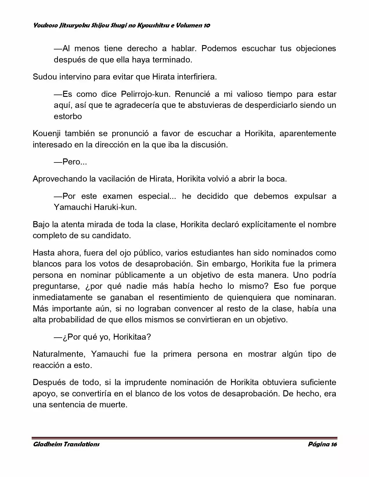 Página 16 del Manga