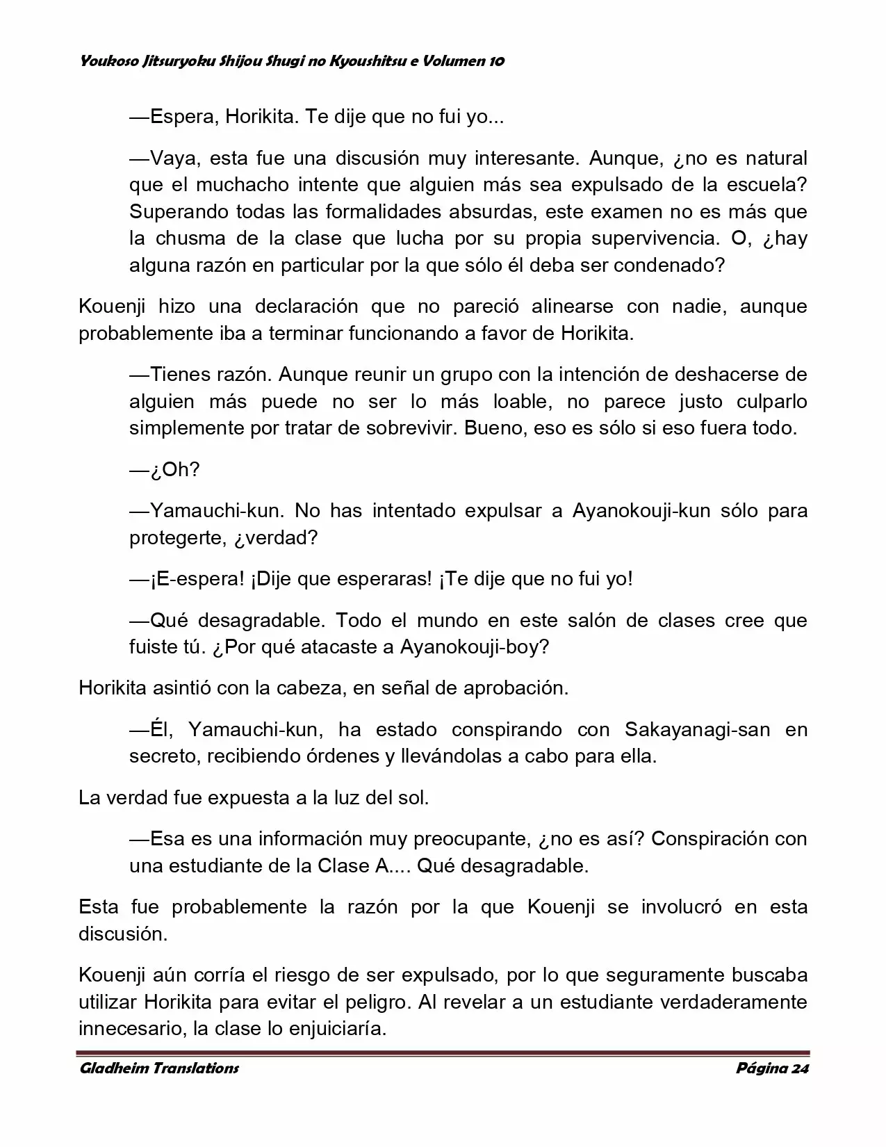 Página 24 del Manga