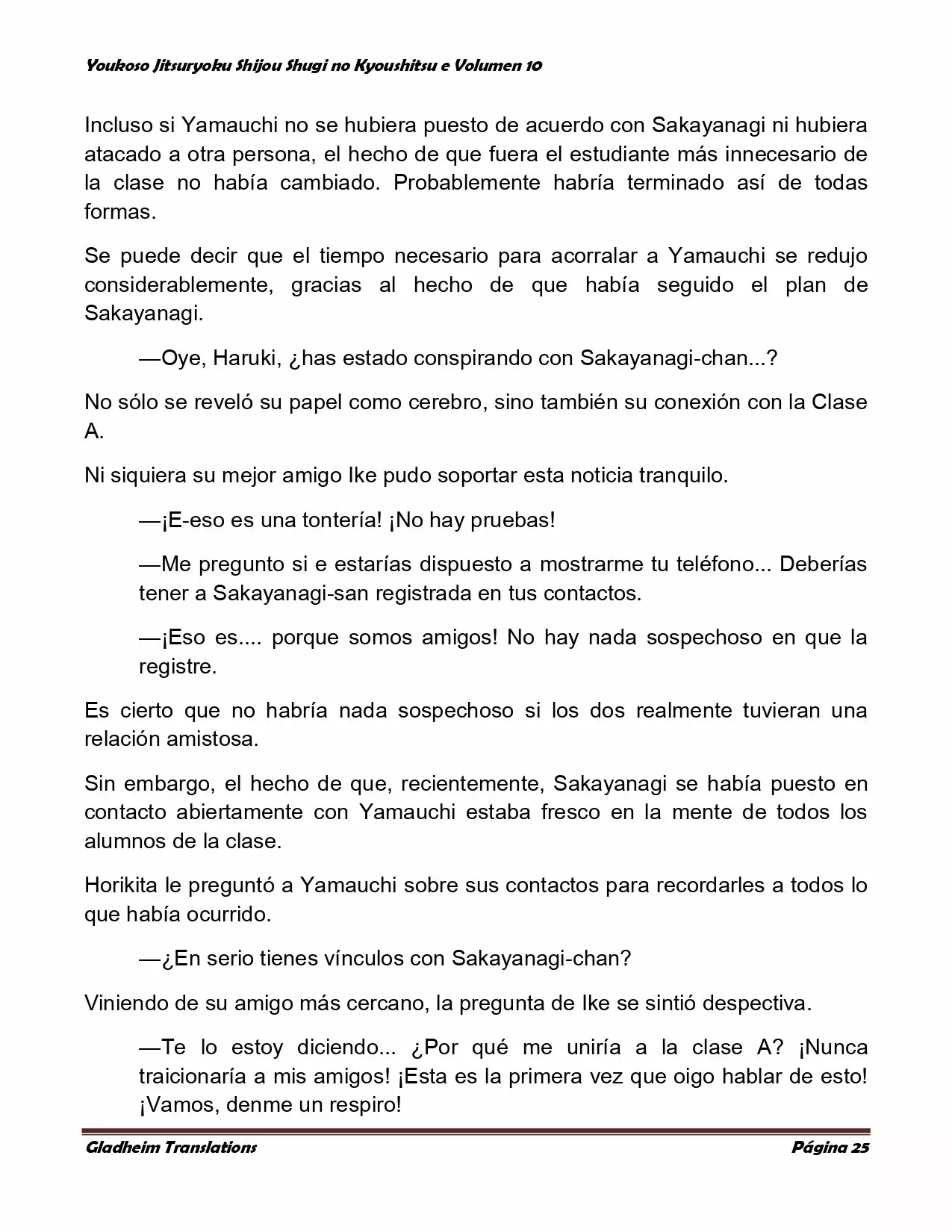 Página 25 del Manga
