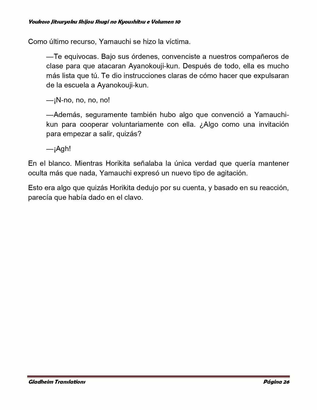 Página 26 del Manga