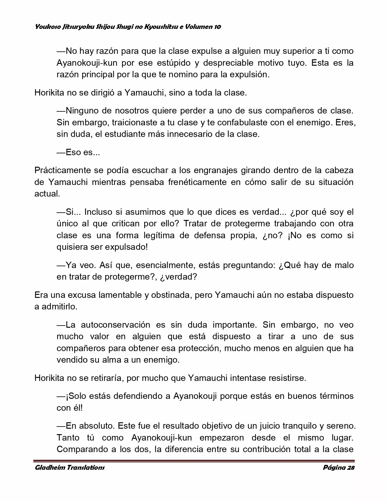 Página 28 del Manga