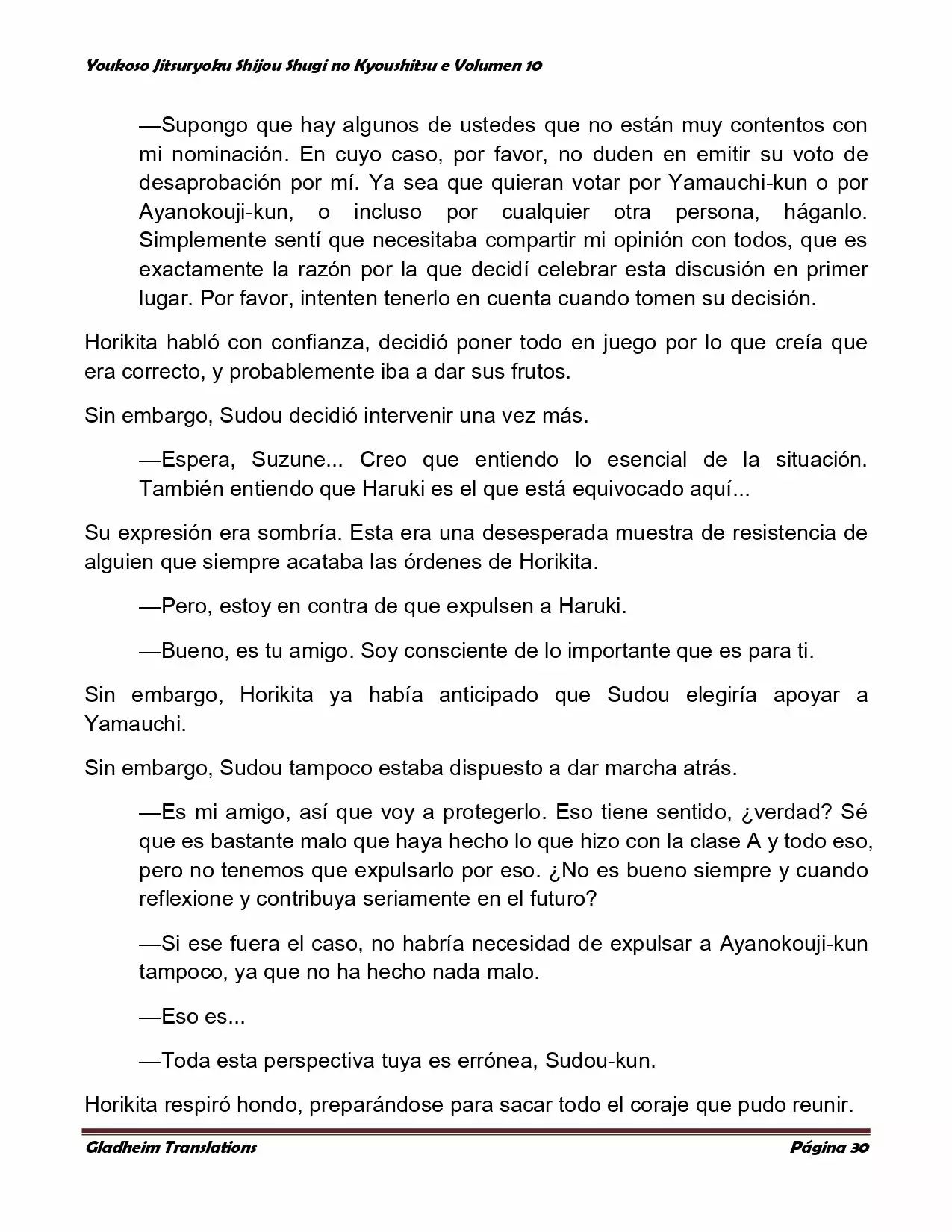 Página 30 del Manga