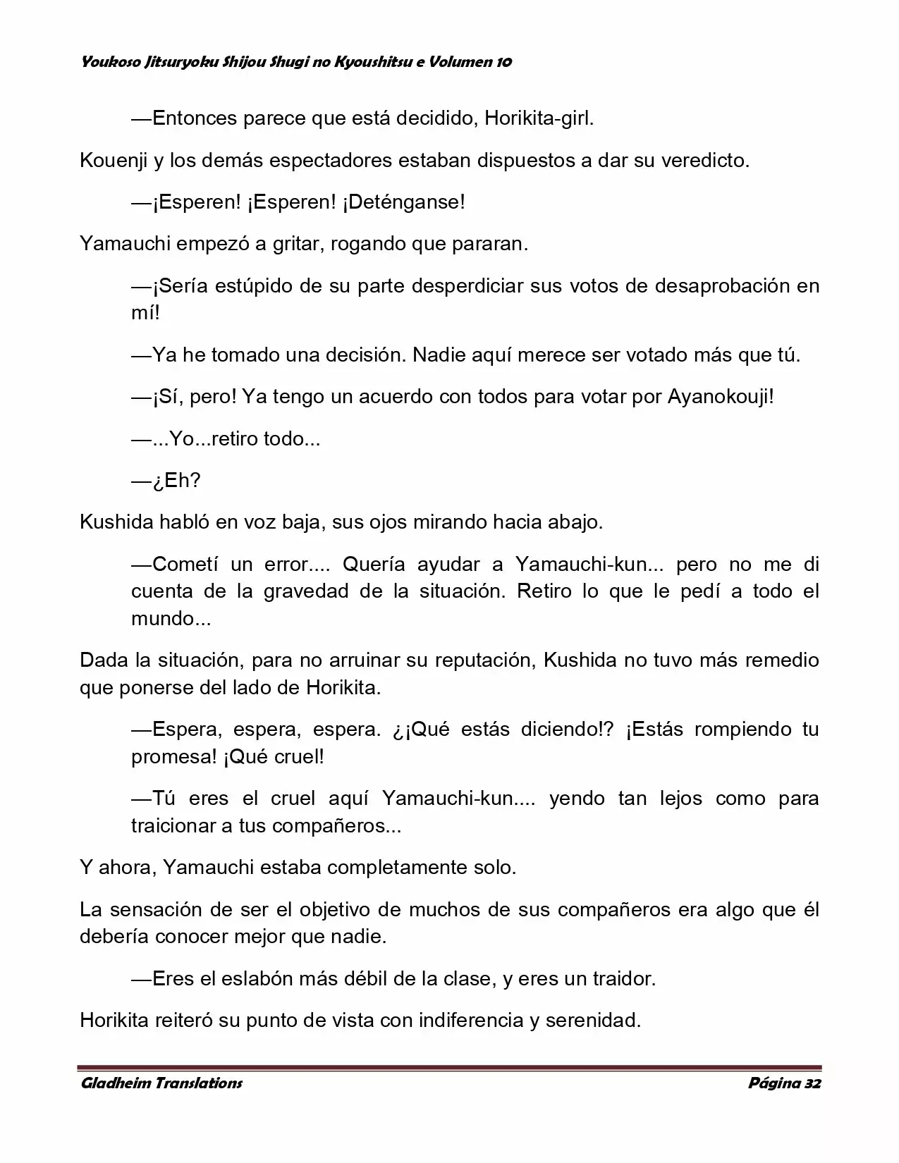 Página 32 del Manga