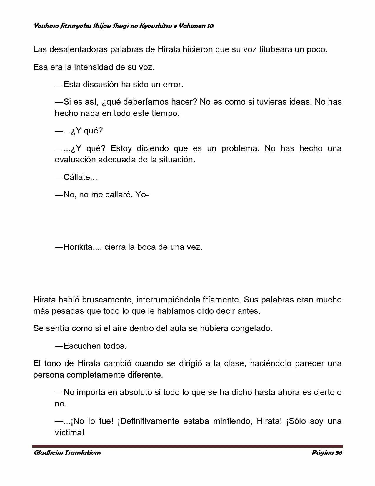 Página 36 del Manga