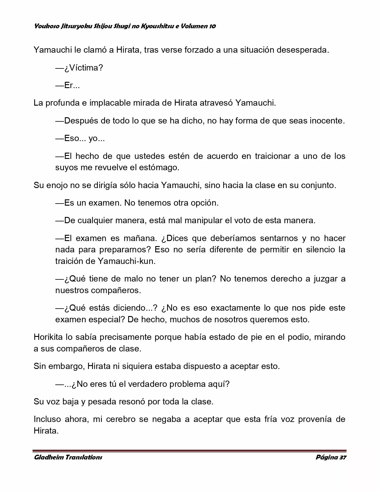 Página 37 del Manga