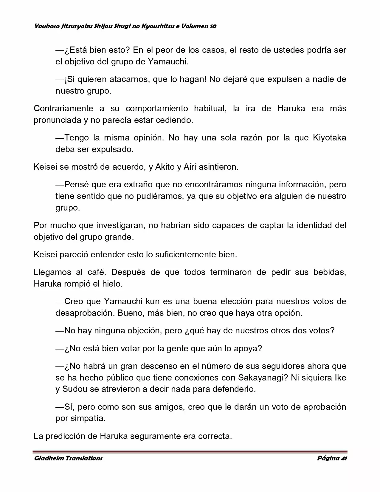 Página 41 del Manga