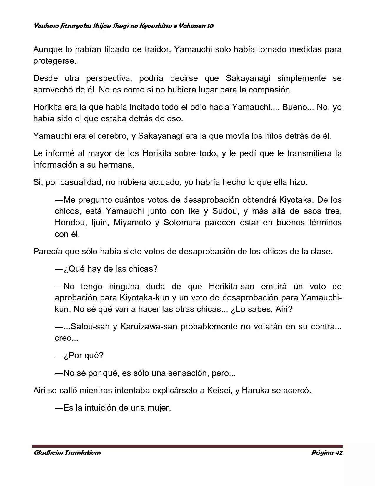 Página 42 del Manga