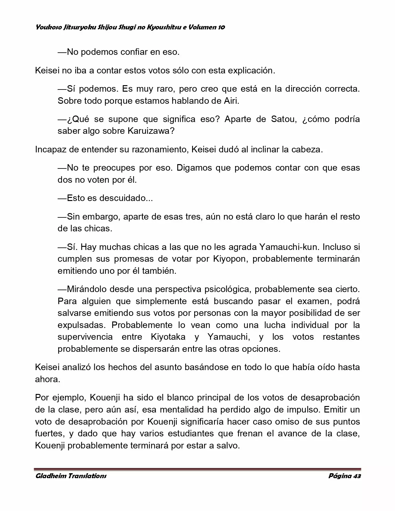 Página 43 del Manga