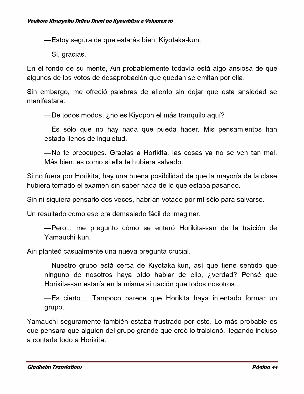 Página 44 del Manga