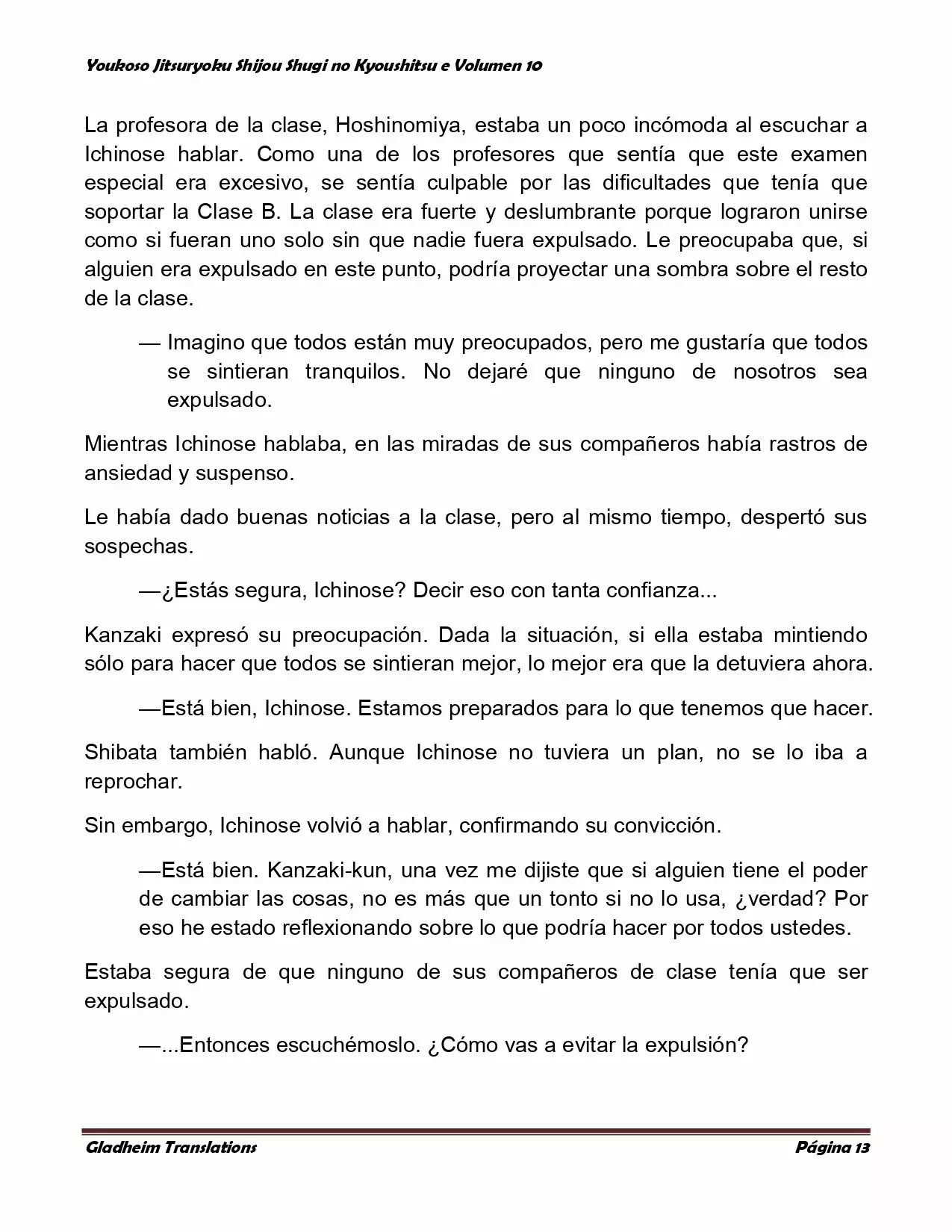 Página 13 del Manga