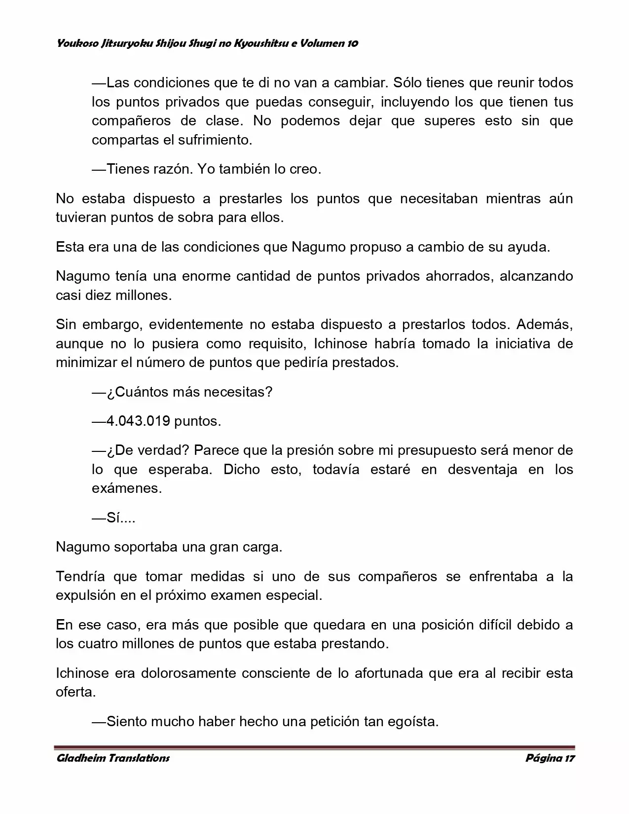 Página 17 del Manga