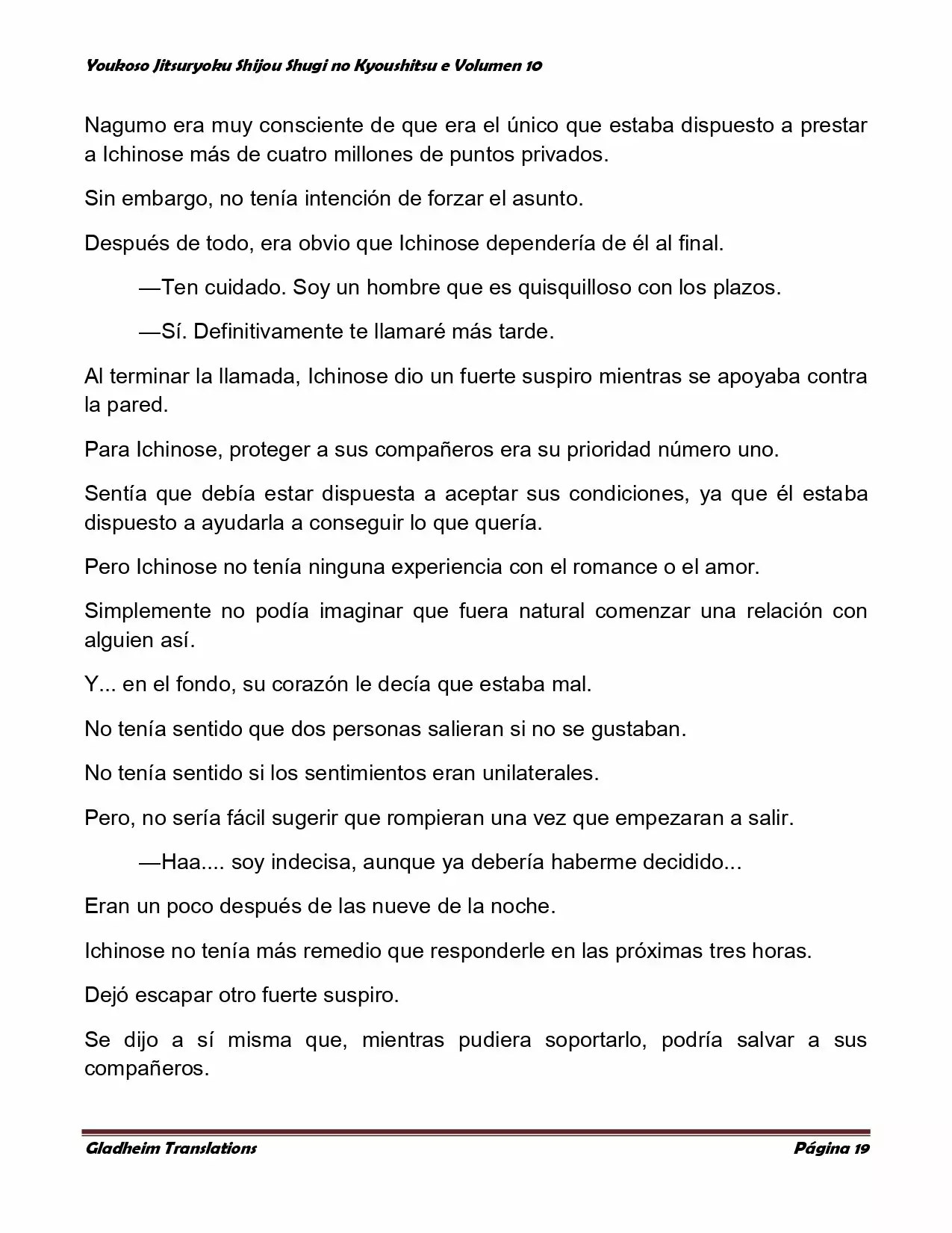 Página 19 del Manga