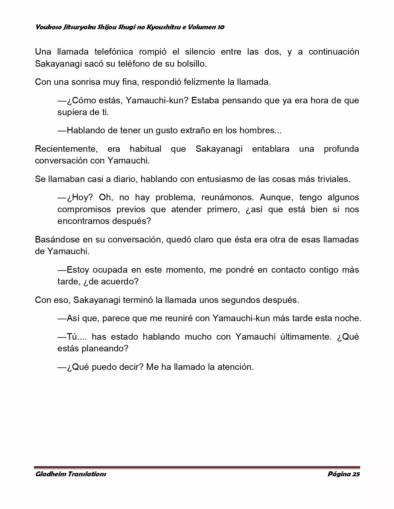 Página 25 del Manga