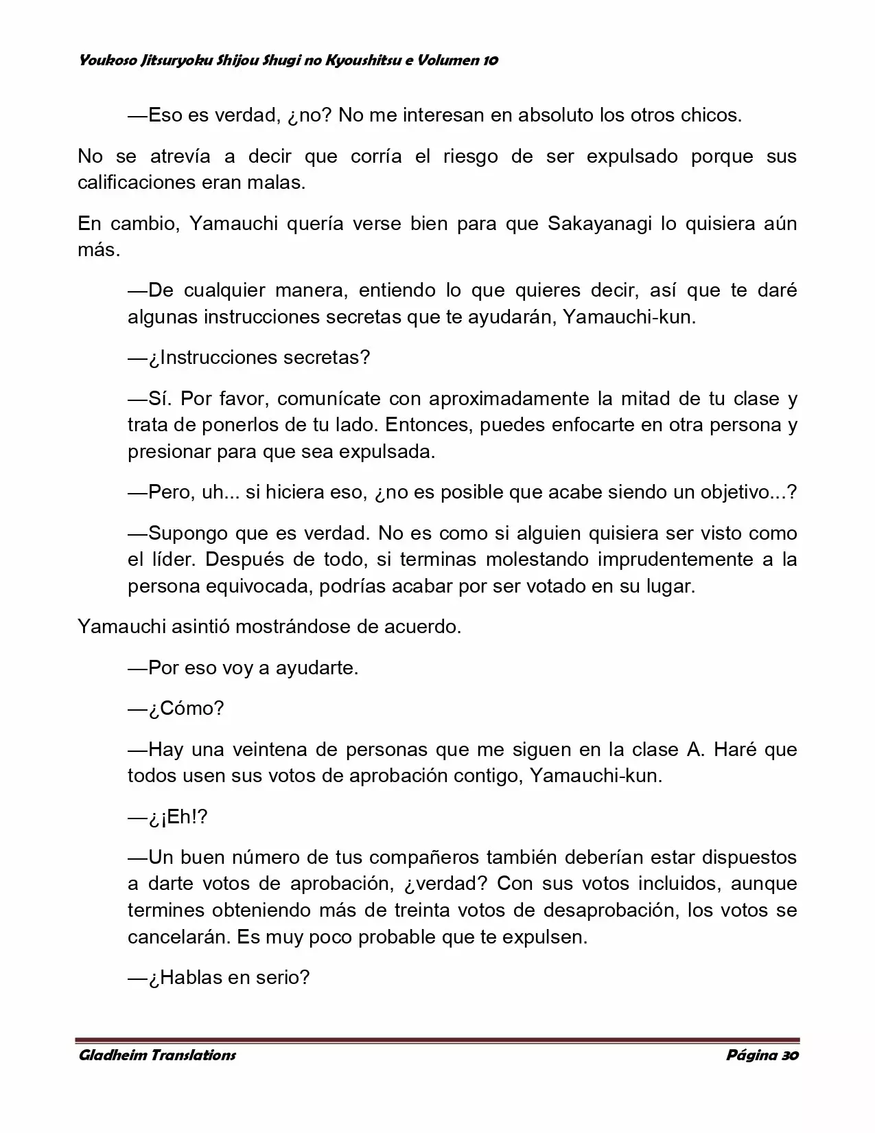 Página 30 del Manga