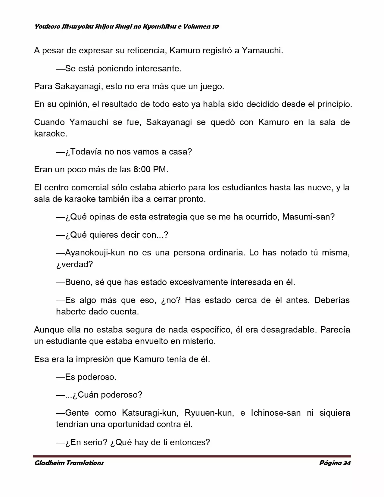 Página 34 del Manga