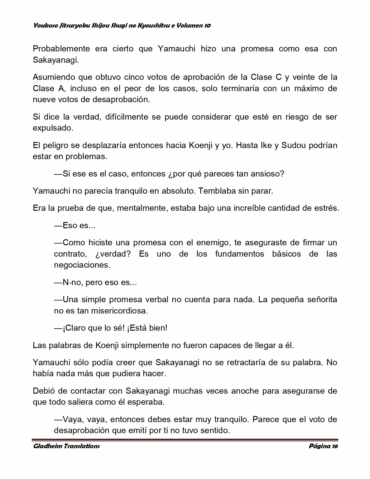 Página 16 del Manga