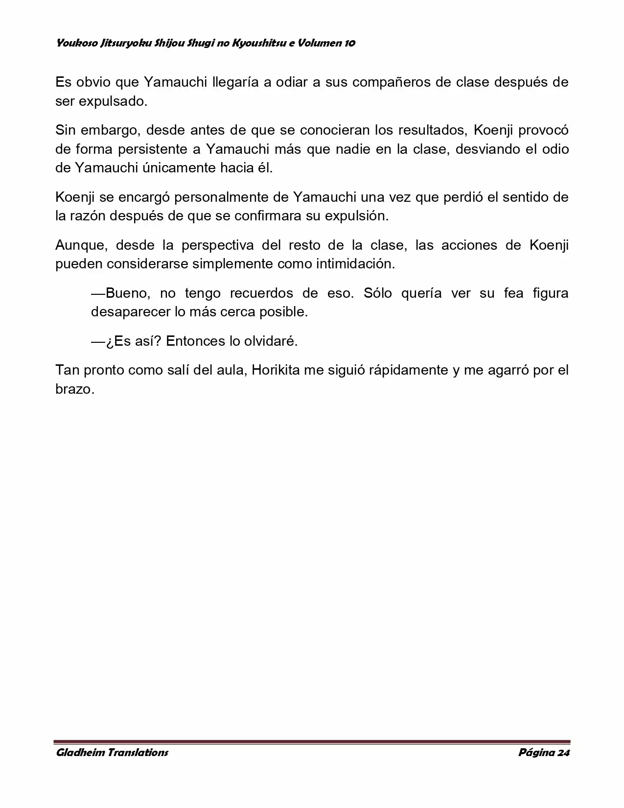 Página 24 del Manga