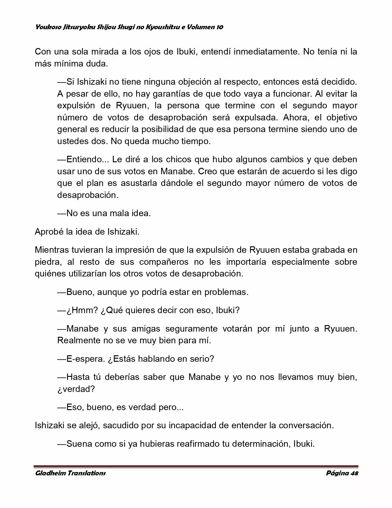 Página 48 del Manga