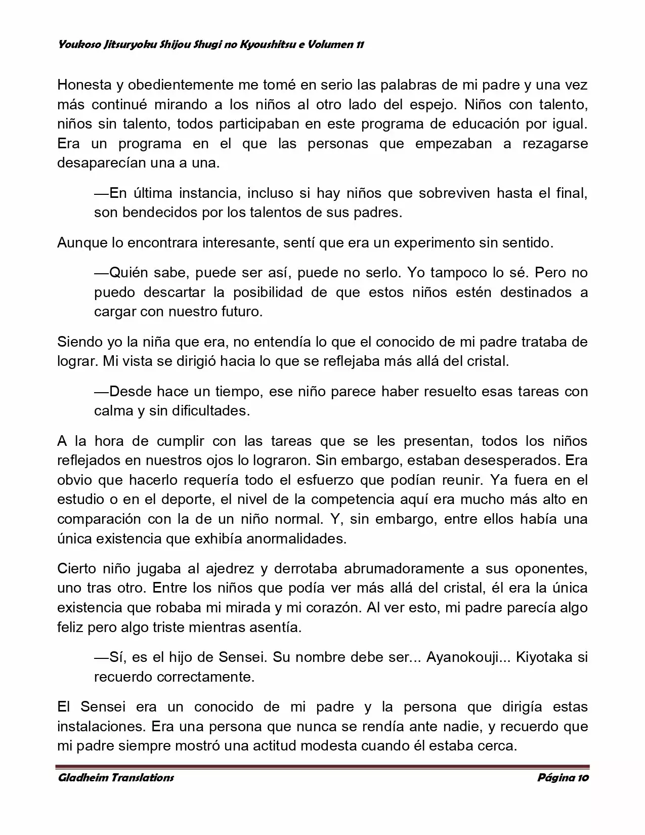 Página 10 del Manga