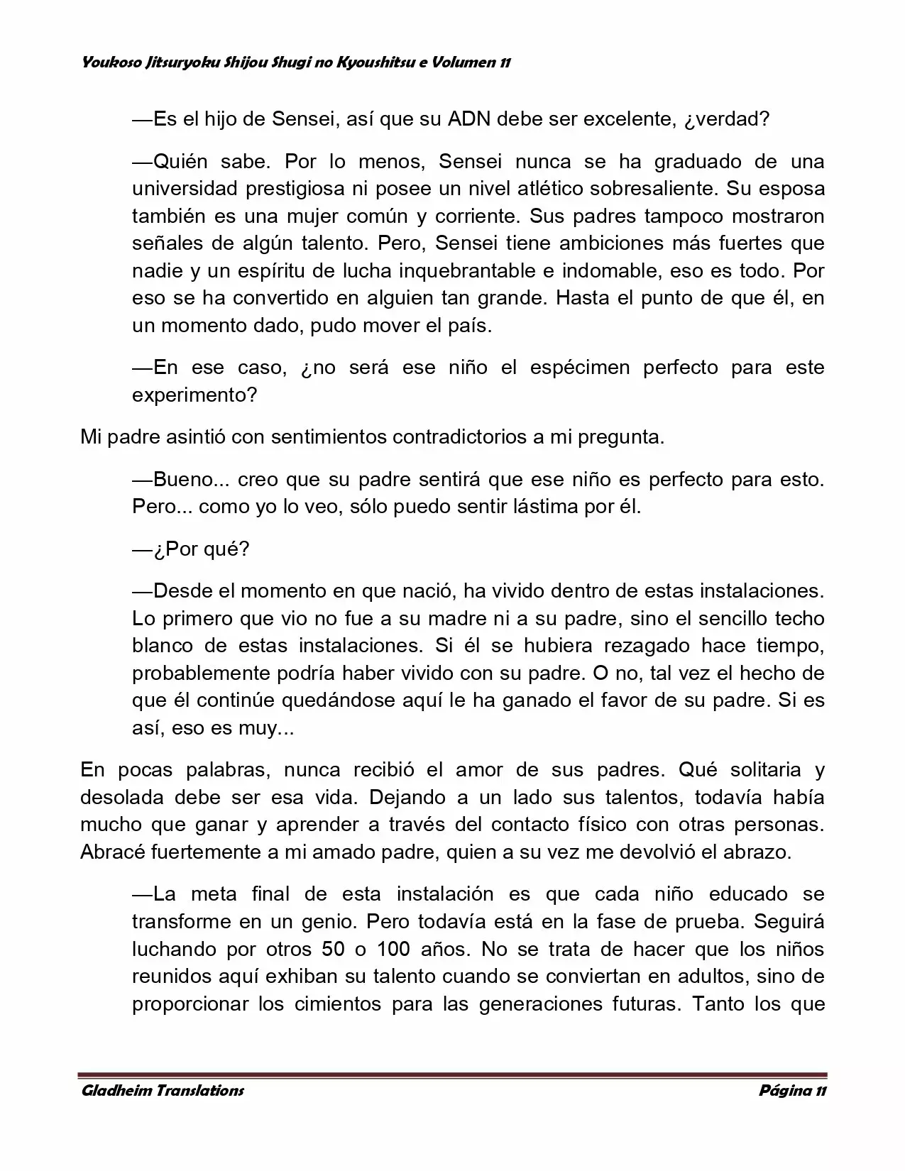 Página 11 del Manga