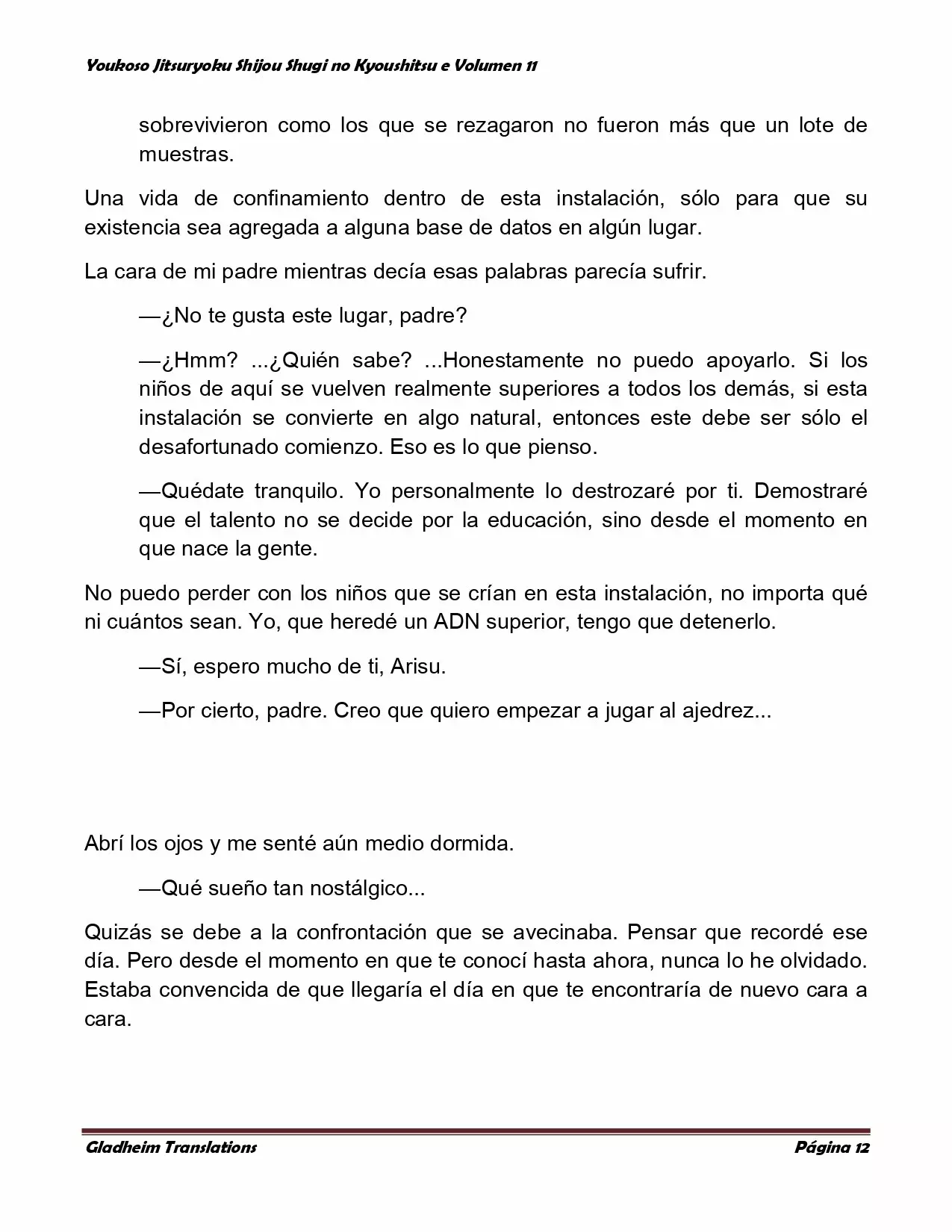 Página 12 del Manga